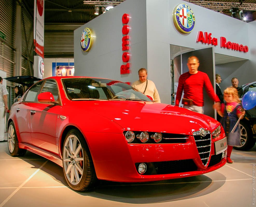 Kyiv Auto Show Alfa Romeo 159